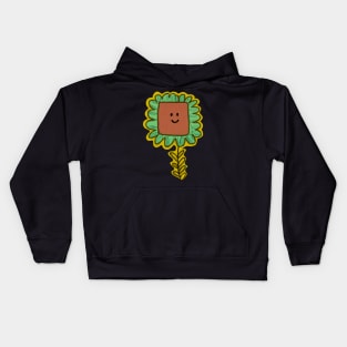 Square flower Kids Hoodie